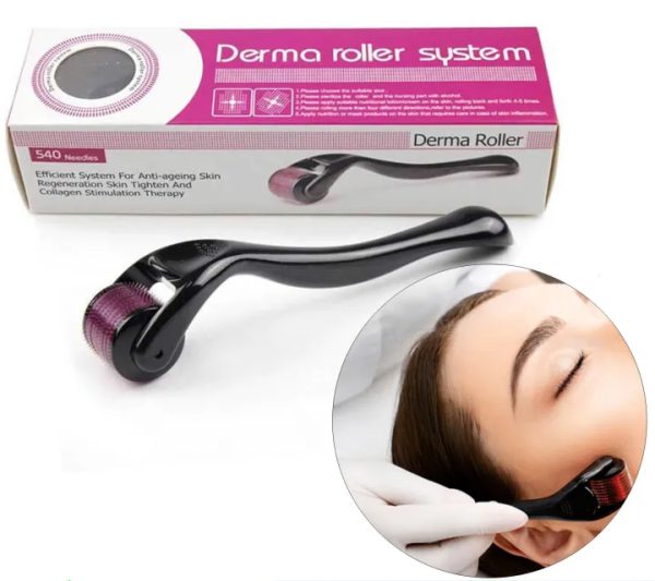 Derma Roller 0.5mm for Hair & Skin Therapy