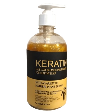 Keratin Brazilian Shampoo Damage Soft Hair, 500ml