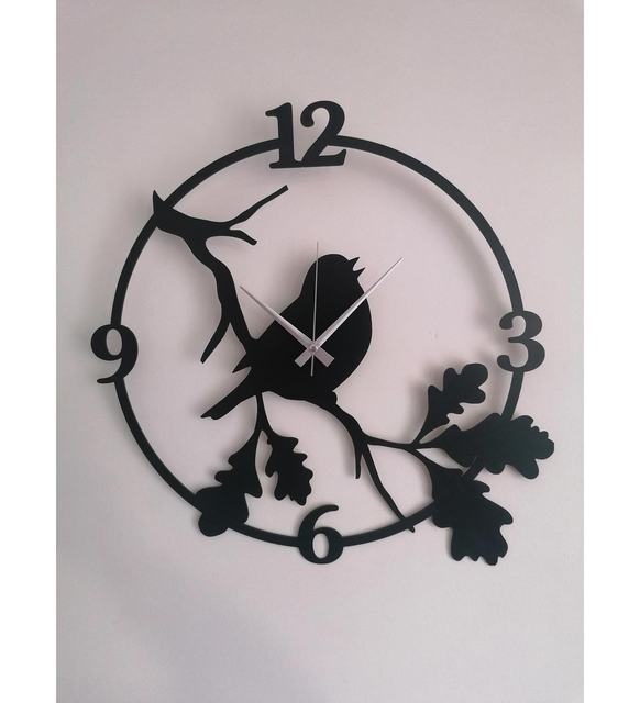 Sparrow Decorative 3d Wooden Wall Clock